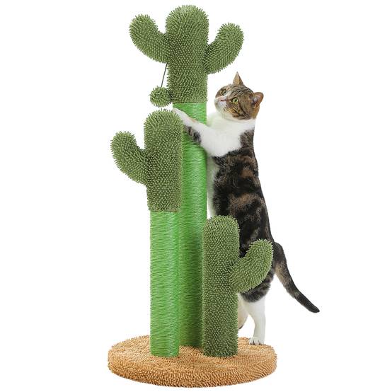 Arbre à Chat Cactus Lot de 3 Vert (XL) PAWZ Road - Image 3