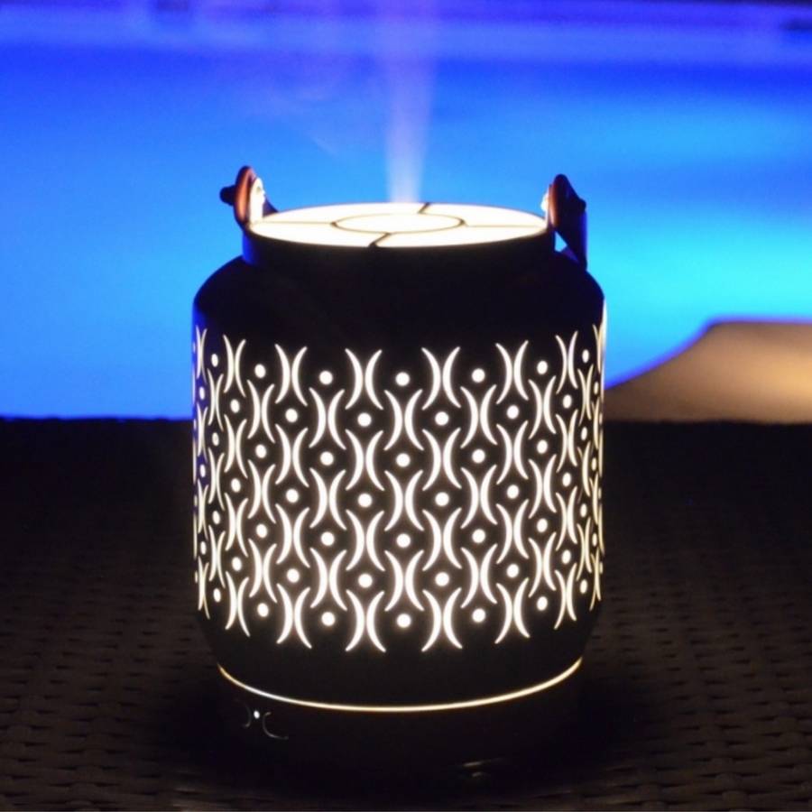 Zen'Arôme Diffuseur Ultrasonique Sans Fil Madrid, Batterie Rechargeable Intégrée, Utilisation Nomade, Autonomie 4h, Éclairage Led - Image 8