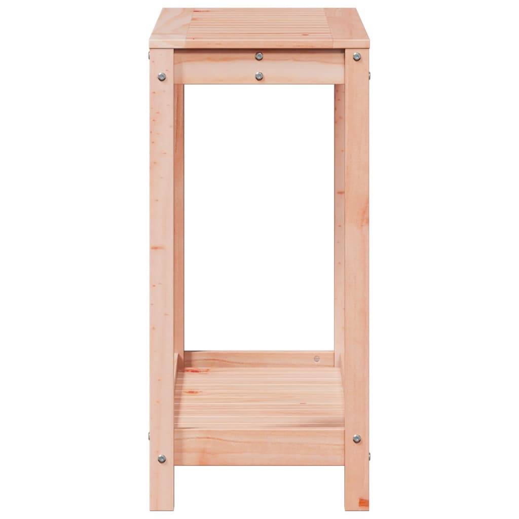 Établi de jardinier en Bois de Douglas massif Avec étagère de rangement pour Jardin Serre 82.5x35x75 cm – ComfortXL Outdoor Living - Image 6