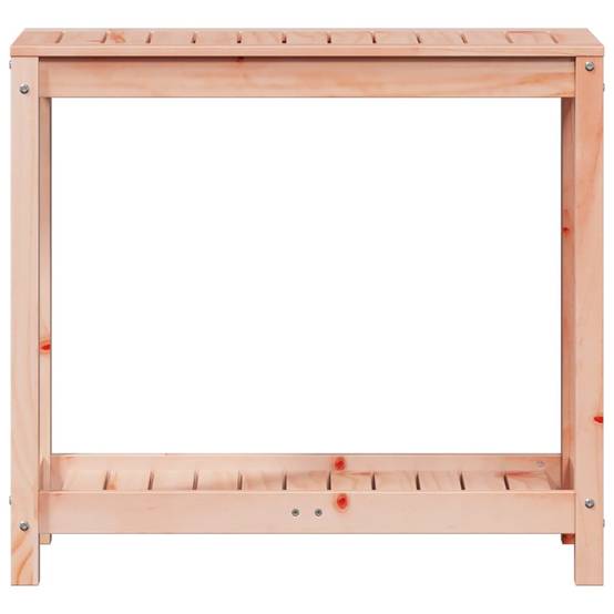 Établi de jardinier en Bois de Douglas massif Avec étagère de rangement pour Jardin Serre 82.5x35x75 cm – ComfortXL Outdoor Living - Image 5