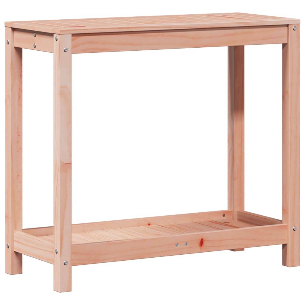 Établi de jardinier en Bois de Douglas massif Avec étagère de rangement pour Jardin Serre 82.5x35x75 cm – ComfortXL Outdoor Living - Image 2