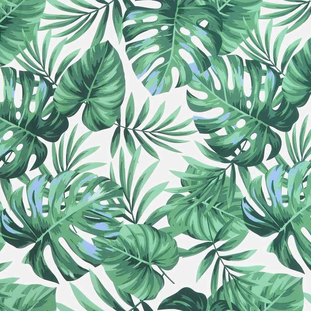 Coussin Bain de soleil | Coussin de chaise longue motif de feuilles 180x60x4 cm Maison Chic - Image 8