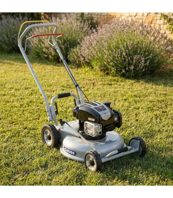Grin - Tondeuse thermique professionnelle mulching, moteur Briggs & Stratton, 1200m² à 3000m² - GRIN HM53A - Image 5