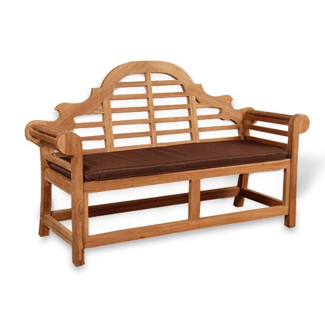 Coussin Chocolat pour banc Marlborough - TECK'Attitude - Image 2