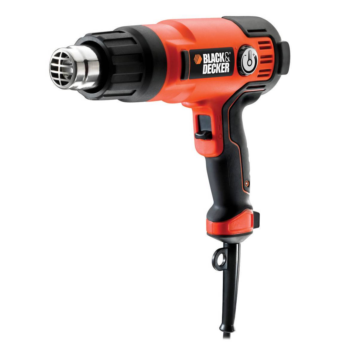 Black & Decker - Décapeur thermique filaire - 2200 W - De 65°C à 645°C - 360 à 720 L/min - Fourni en coffret avec 8 accessoires - Image 1