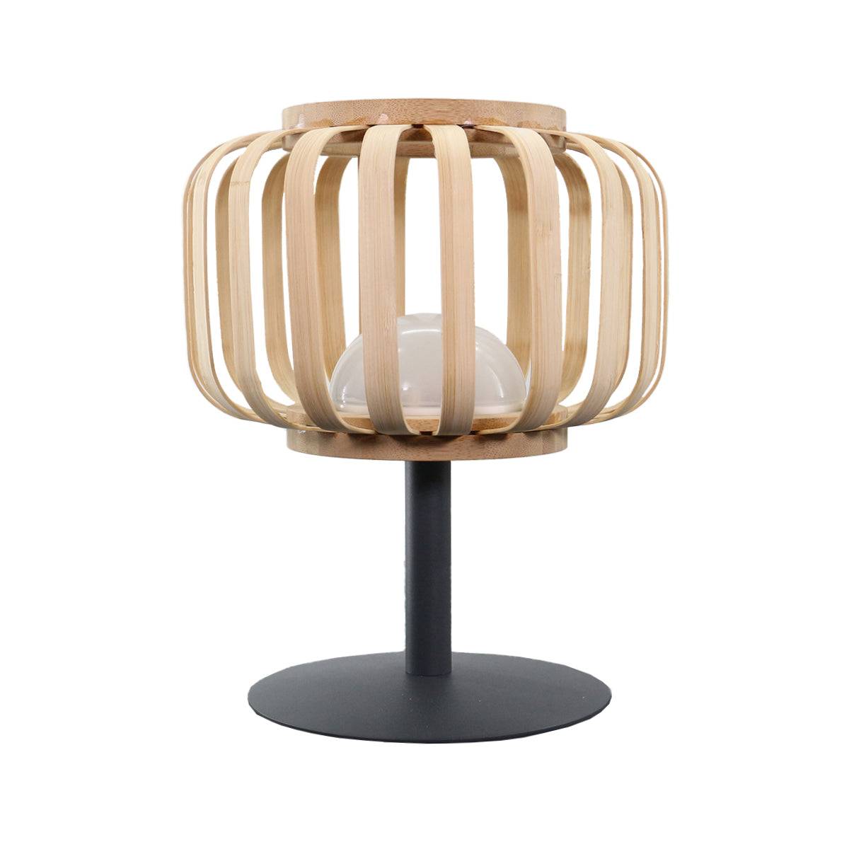 Lumisky - Lampe de table sans fil STANDY MINI BAMBOU H25cm - Image 1