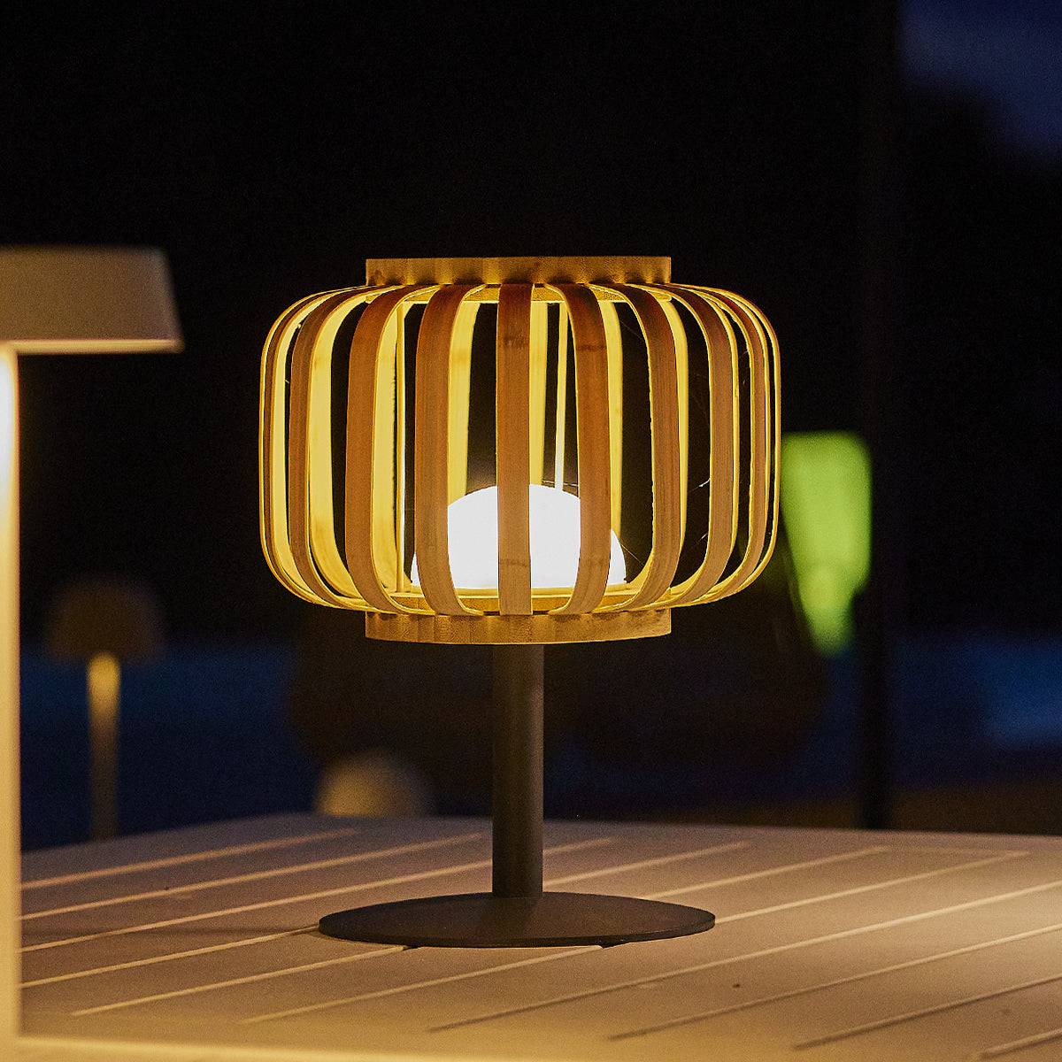 Lumisky - Lampe de table sans fil STANDY MINI BAMBOU H25cm - Image 2