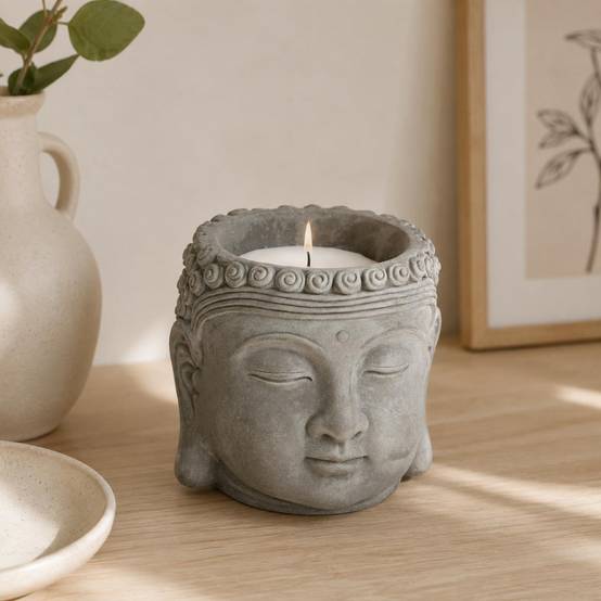 Bougie Bouddha Parfumée Citronnelle 200 G - Image 2