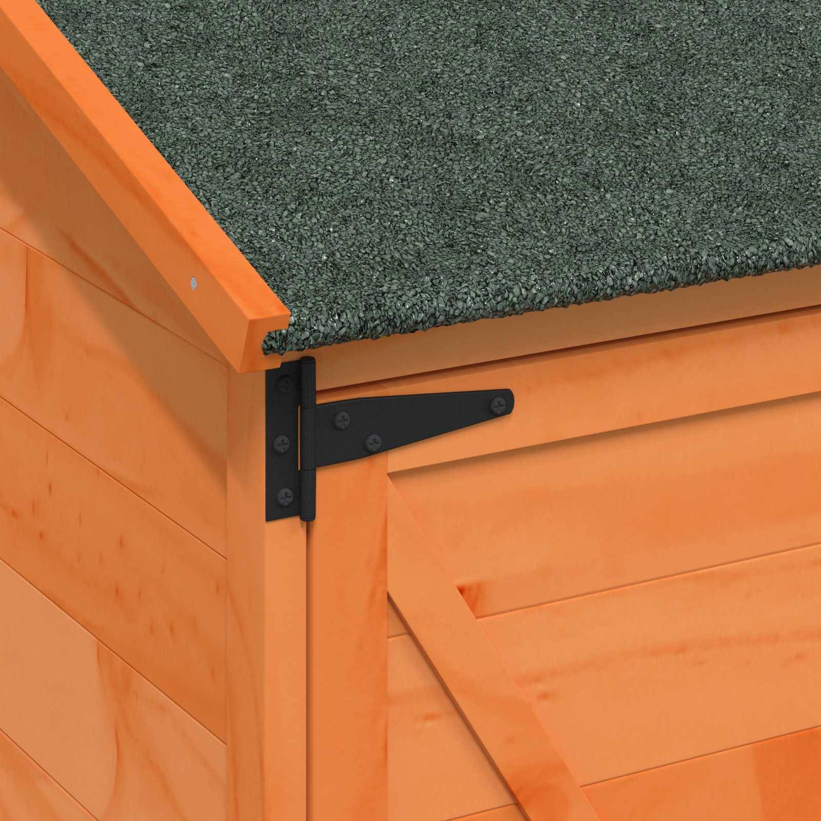 Vidaxl - Abri de jardin Marron 59,5 x 56 x 176,5 cm Bois de Sapin Massif vidaXL 42033479 - Image 9