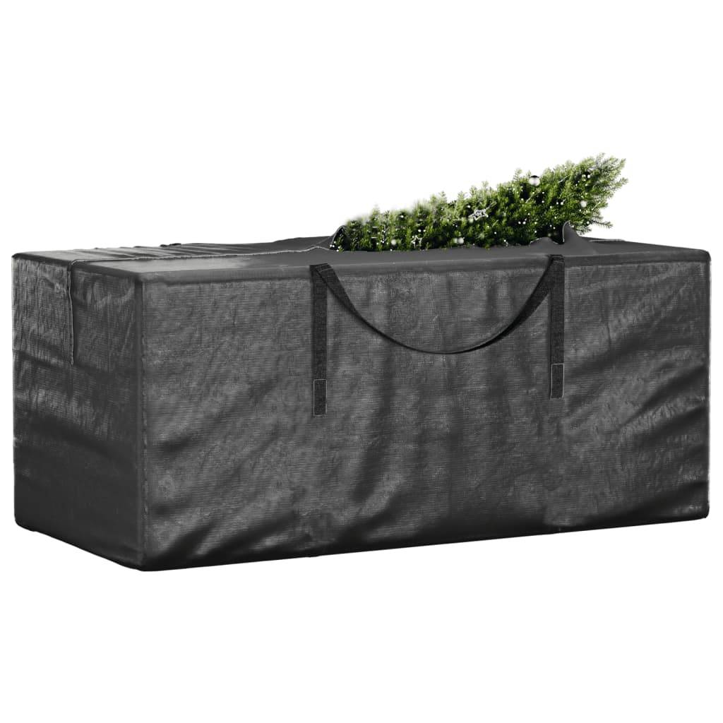 Housse de protection pour sapin de Noël - Sac de rangement noir 150x75x75 cm PE - Image 1