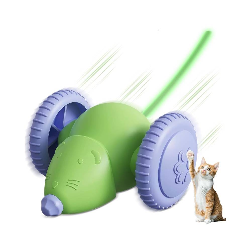 Jouet souris pour chat(Vert) DtopbuyAge