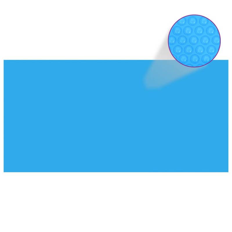 Vidaxl - Bâche De Piscine Rectangulaire 732 X 366 Cm Pe Bleu - Image 1