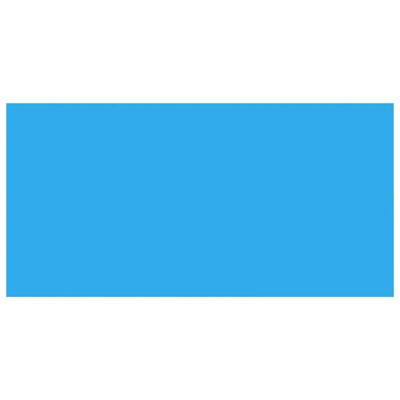Vidaxl - Bâche De Piscine Rectangulaire 732 X 366 Cm Pe Bleu - Image 2
