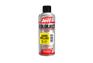 Colorjet jaune brillant - ITW SPRAYTEC - Peinture de retouches RAL 1023 - BOMBE DE 400ML - 5731