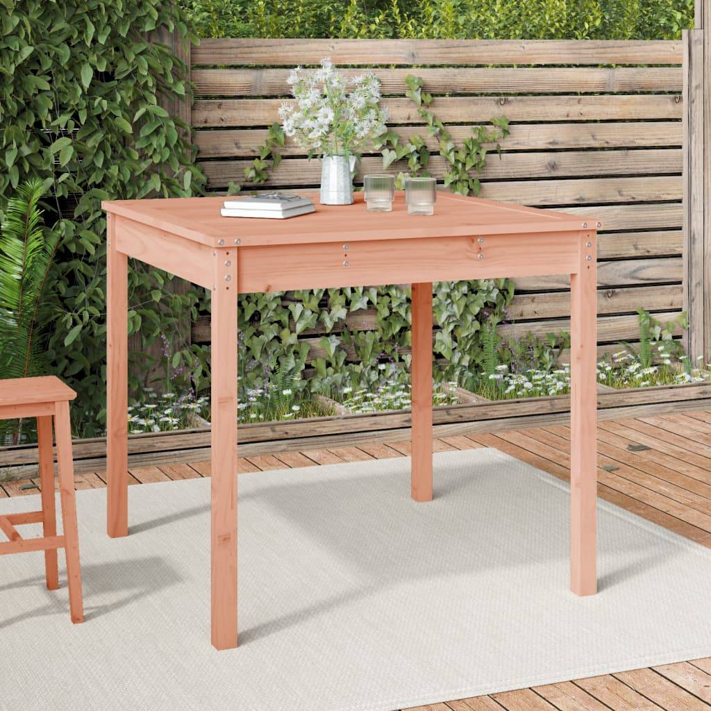 ComfortXL - Table de Jardin Carrée 82,5cm en Bois de Douglas Massif Naturel, Robuste et Durable – ComfortXL Outdoor Living - Image 1
