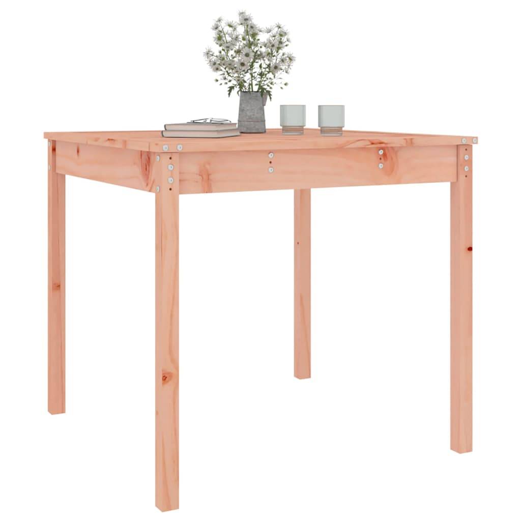 ComfortXL - Table de Jardin Carrée 82,5cm en Bois de Douglas Massif Naturel, Robuste et Durable – ComfortXL Outdoor Living - Image 4