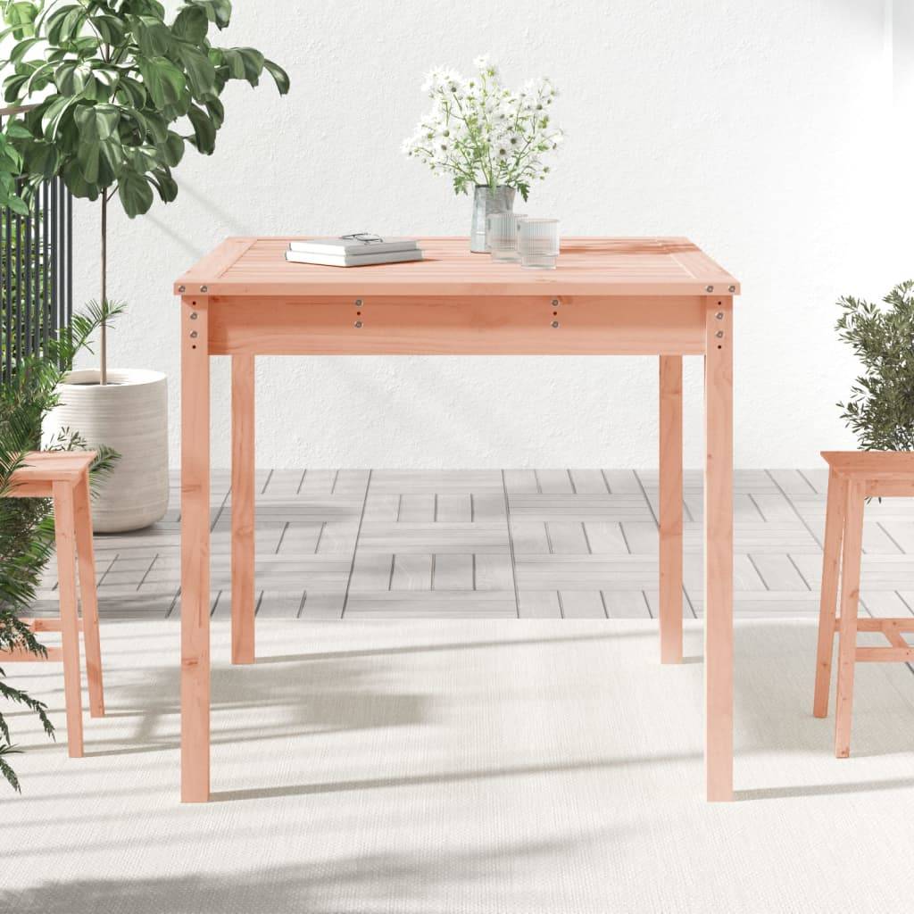 ComfortXL - Table de Jardin Carrée 82,5cm en Bois de Douglas Massif Naturel, Robuste et Durable – ComfortXL Outdoor Living - Image 3