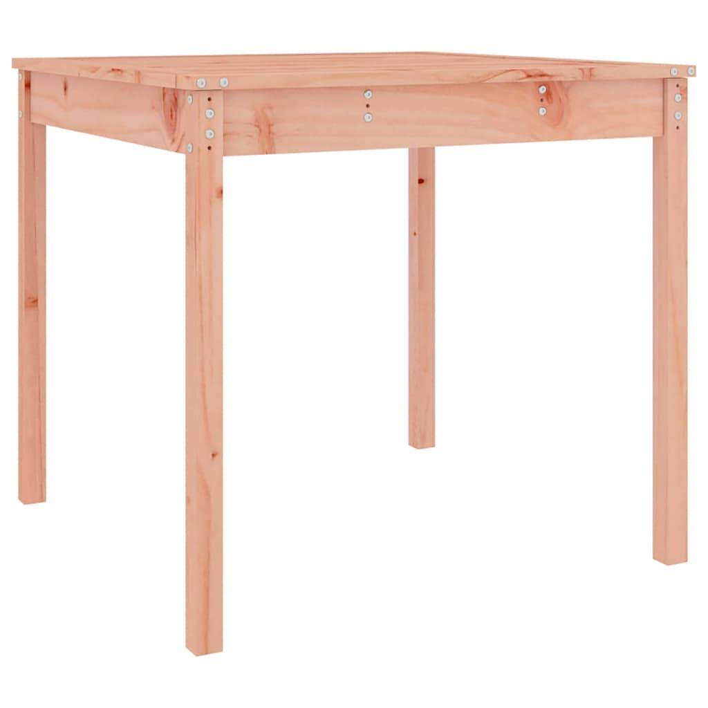 ComfortXL - Table de Jardin Carrée 82,5cm en Bois de Douglas Massif Naturel, Robuste et Durable – ComfortXL Outdoor Living - Image 2