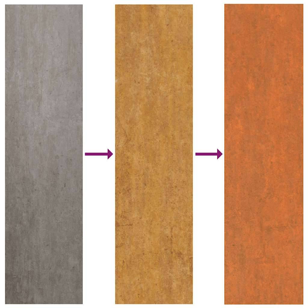 Vidaxl - Lit surélevé de jardin rouillé 240x80x45 cm acier corten vidaXL 151960 - Image 7