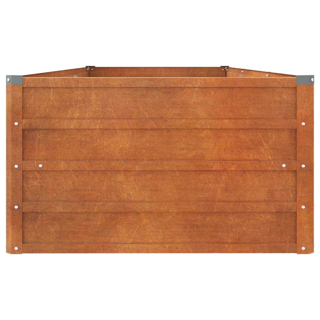 Vidaxl - Lit surélevé de jardin rouillé 240x80x45 cm acier corten vidaXL 151960 - Image 6