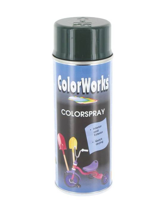 Peinture Aérosol Brun Vert Ral 6009 Finition Mate, Couleur Brun Vert Ral 6009 - Colorworks