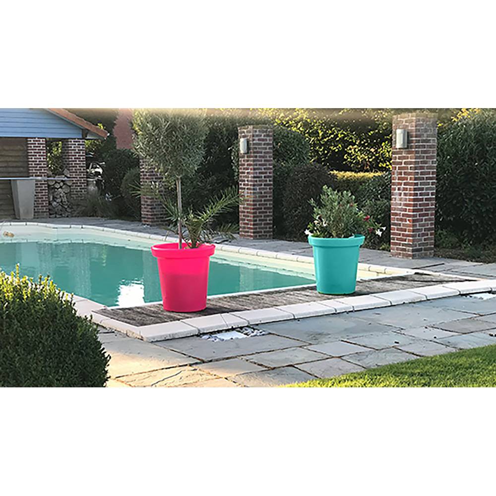 Plast'Up Rotomoulage - Pot de fleurs rond xxl delight 75l- lot de 2 - Image 3