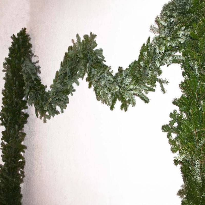 rapidsapin - Guirlande en sapin naturel 6 m (2x3 m)