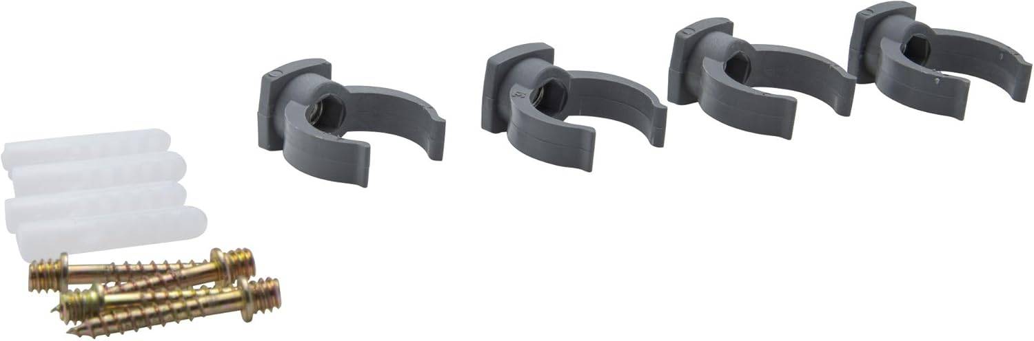 Jardibric - Jardibric - Colliers Lyre Ø32 avec Vis x4 - Fixation Tuyau Arrosage - Support Tube Irrigation - Image 2