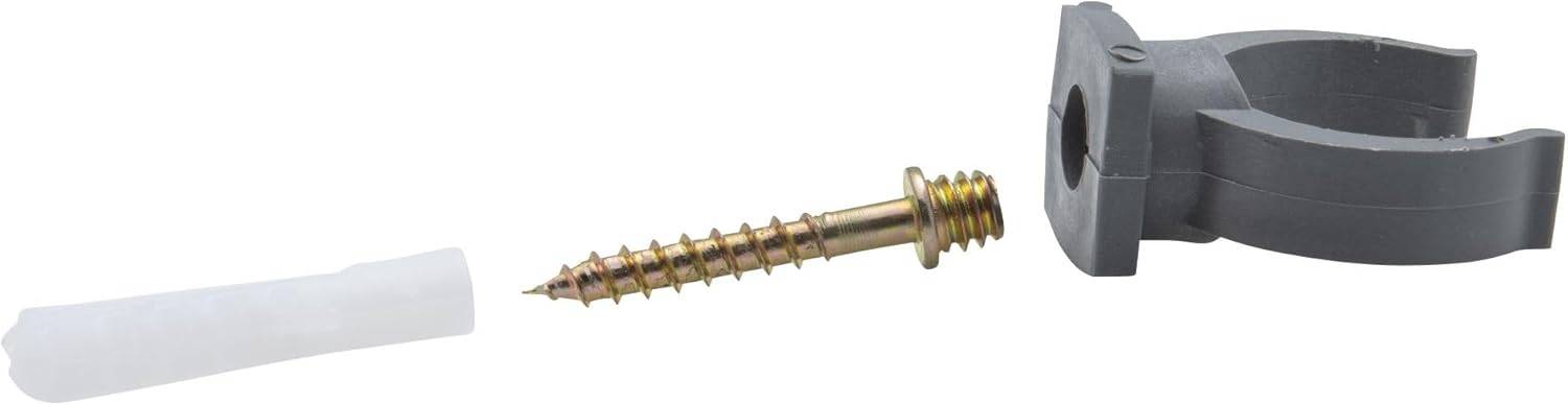 Jardibric - Jardibric - Colliers Lyre Ø32 avec Vis x4 - Fixation Tuyau Arrosage - Support Tube Irrigation - Image 3