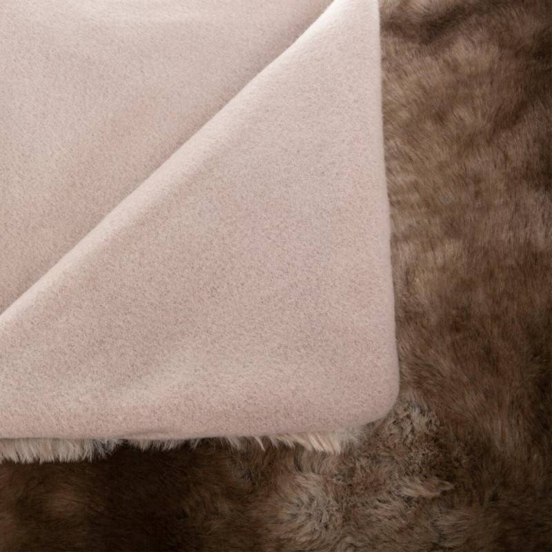 Plaid Grizzli fausse fourrure 120x160 Atmosphera - Image 3