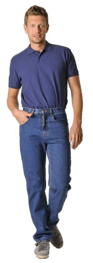 Jean's type Western indigo T46 - MUZELLE DULAC - 070PJ10AS46 - Image 2