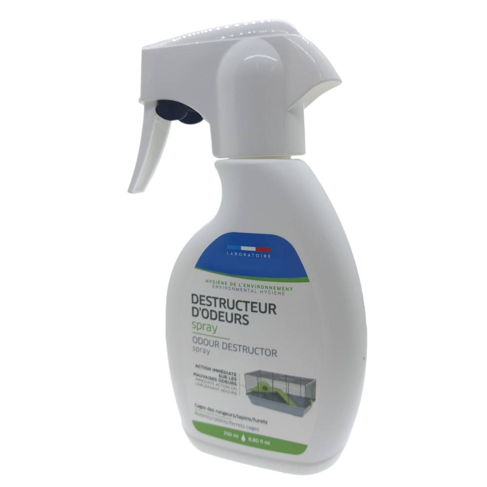 animallparadise - Spay Destructeur d'odeur 250 ml pour cage rongeurs - Image 1