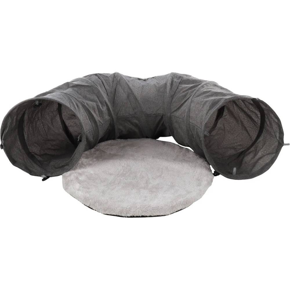 Tunnel avec coin repos ø 28 x 95 cm pour chat - Image 1