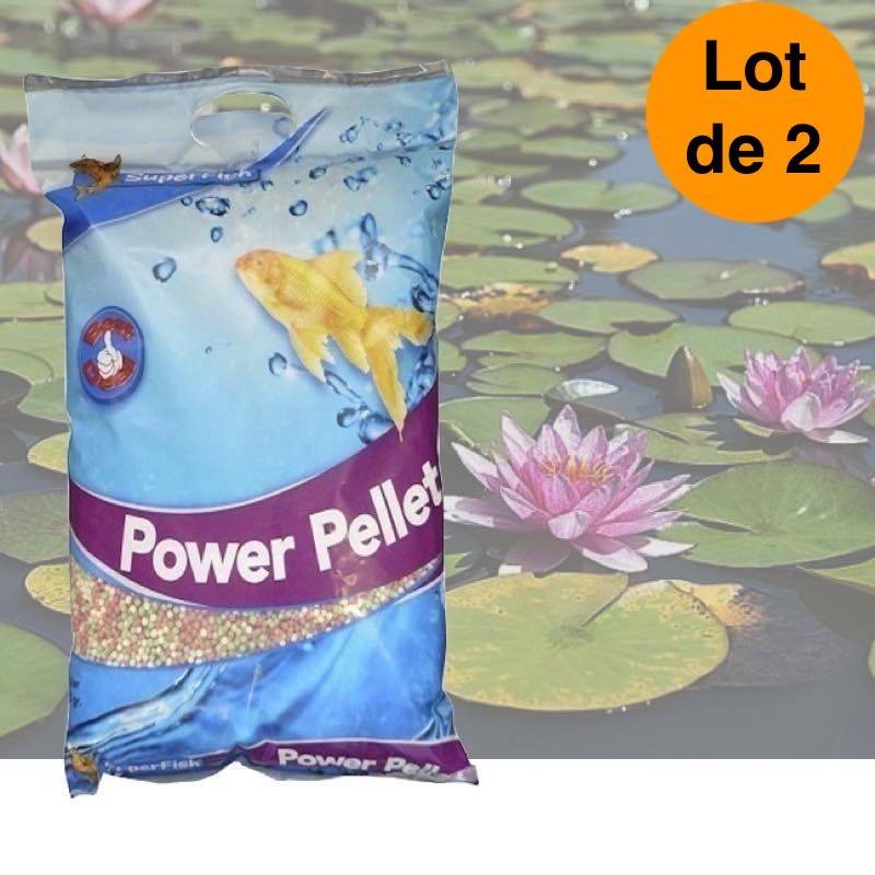 Superfish - 2 Granulés Pour Poissons De Bassin Et Étangs 15 L Pour Koi, Poissons Rouges