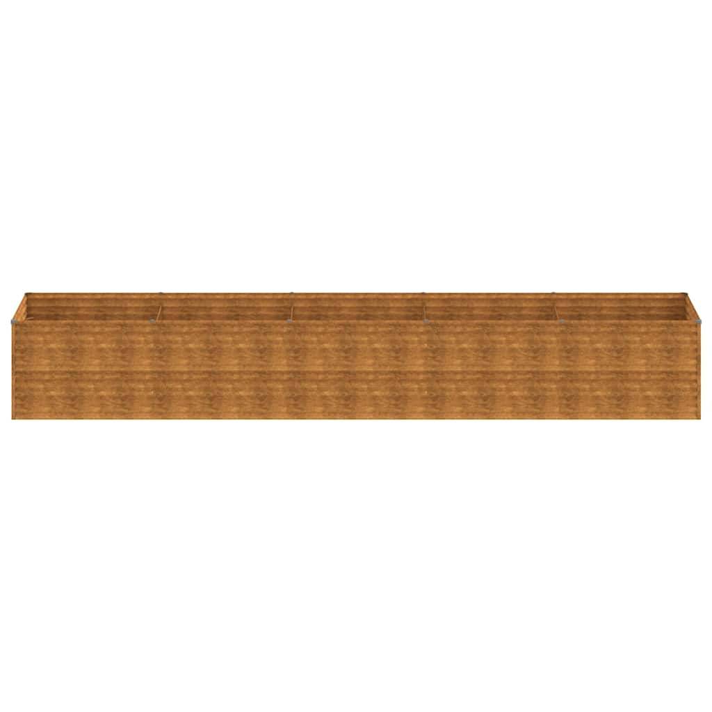 Prolenta Premium - Jardinière acier marron  479 x 100 x 69 cm  - Prolenta premium p3134.1 - Image 9