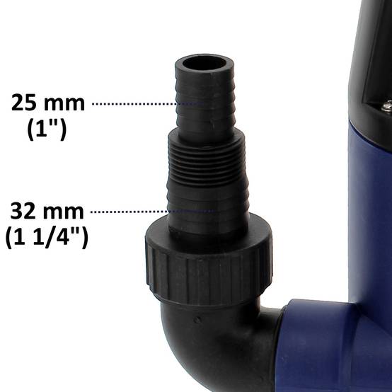 Gt Market - Pompe immergée pour eaux sales avec flotteur, 750 W, 12500 L/heure - GT MARKET - Image 2