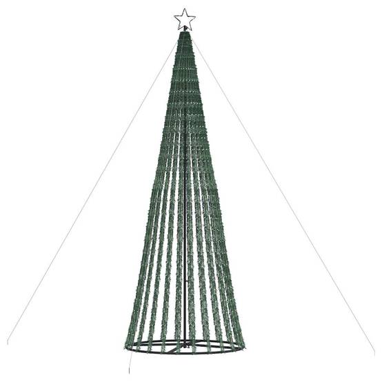 Sapin De Noël - Arbre de Noël lumineux conique 1028 LED blanc chaud 403 cm - Image 4