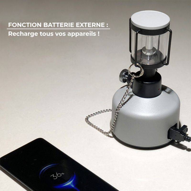 Lanterne à LED nomade, autonome (100 heures) et rechargeable - MISTRAL LOVORK - Image 4