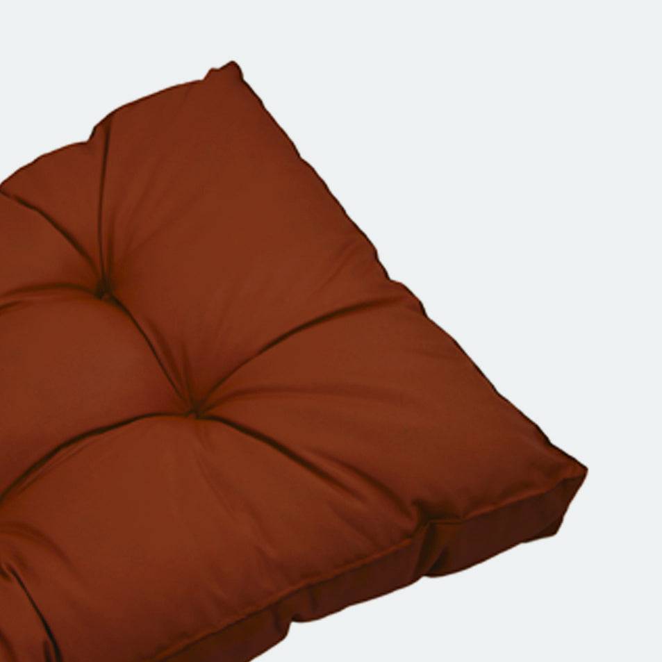 Coussins pour salon de jardin capitonné 60x60cm Terracotta - Déco arts - Image 8
