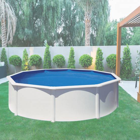 Piscine hors sol circulaire 4,60x1,20 m