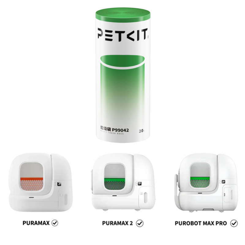 Petkit - 1 rouleau de sacs poubelle 8L pour litière automatique Petkit