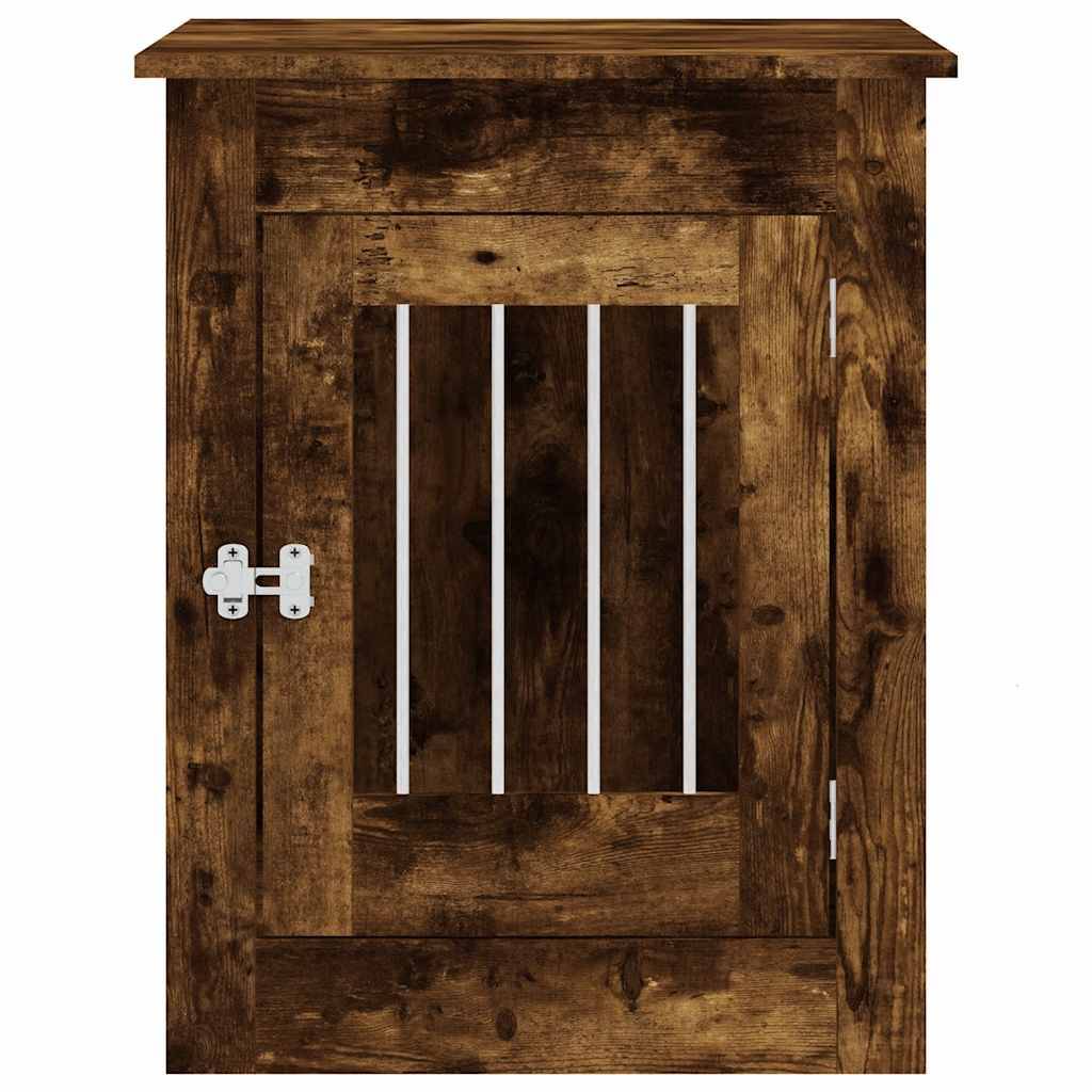 Niche plastique bois et acier marron 55 x 80 x 68 cm - Prolenta premium p354.3 - Image 7