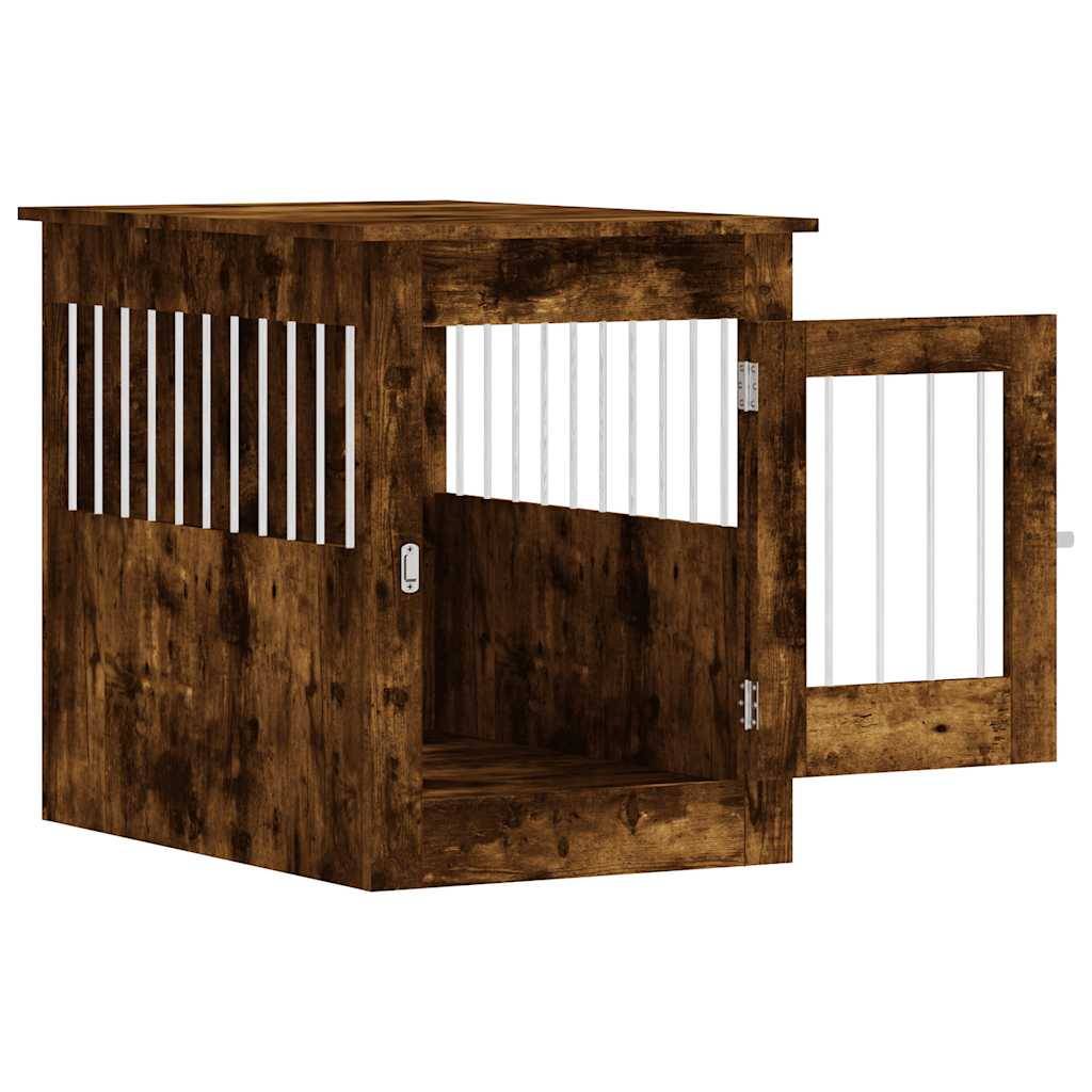 Niche plastique bois et acier marron  55 x 80 x 68 cm  - Prolenta premium p354.3 - Image 6