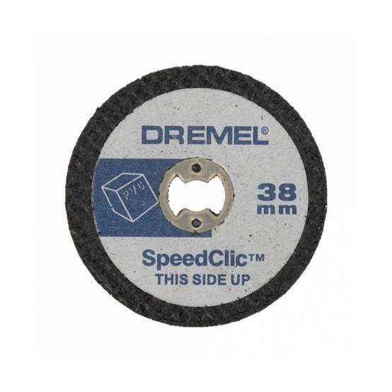 Disque à tronçonner pour plastique EZ SpeedClic 38mm DREMEL (x5) - Image 1
