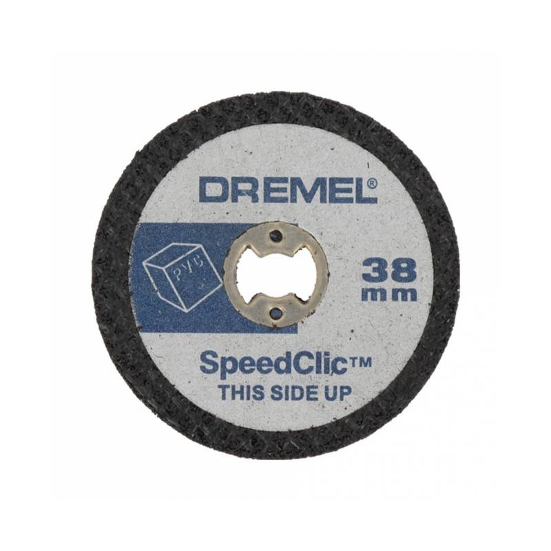Disque à tronçonner pour plastique EZ SpeedClic 38mm DREMEL (x5) - Image 1