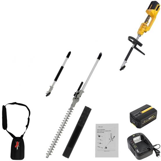 Gt Elec - Taille-haies sur perche sans fil à batterie, 40 V, GT ELEC + batterie 4 Ah + chargeur - GT ELEC - Image 4