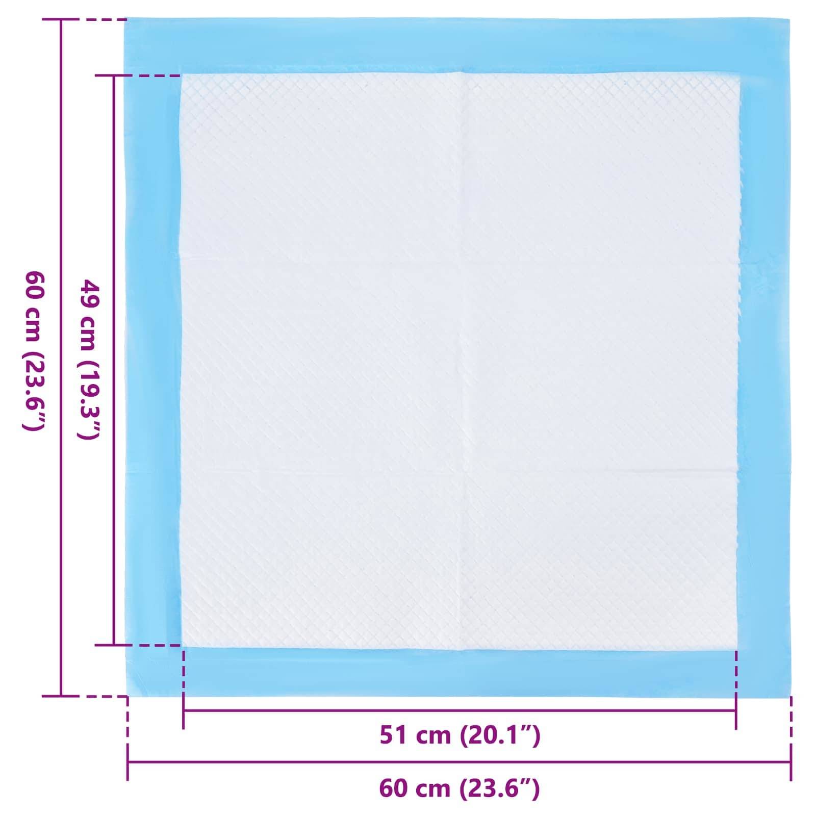 Vidaxl - Tapis d'entraînement pour animaux en tissu non tissé 50 pcs vidaXL 42025294 - Image 3