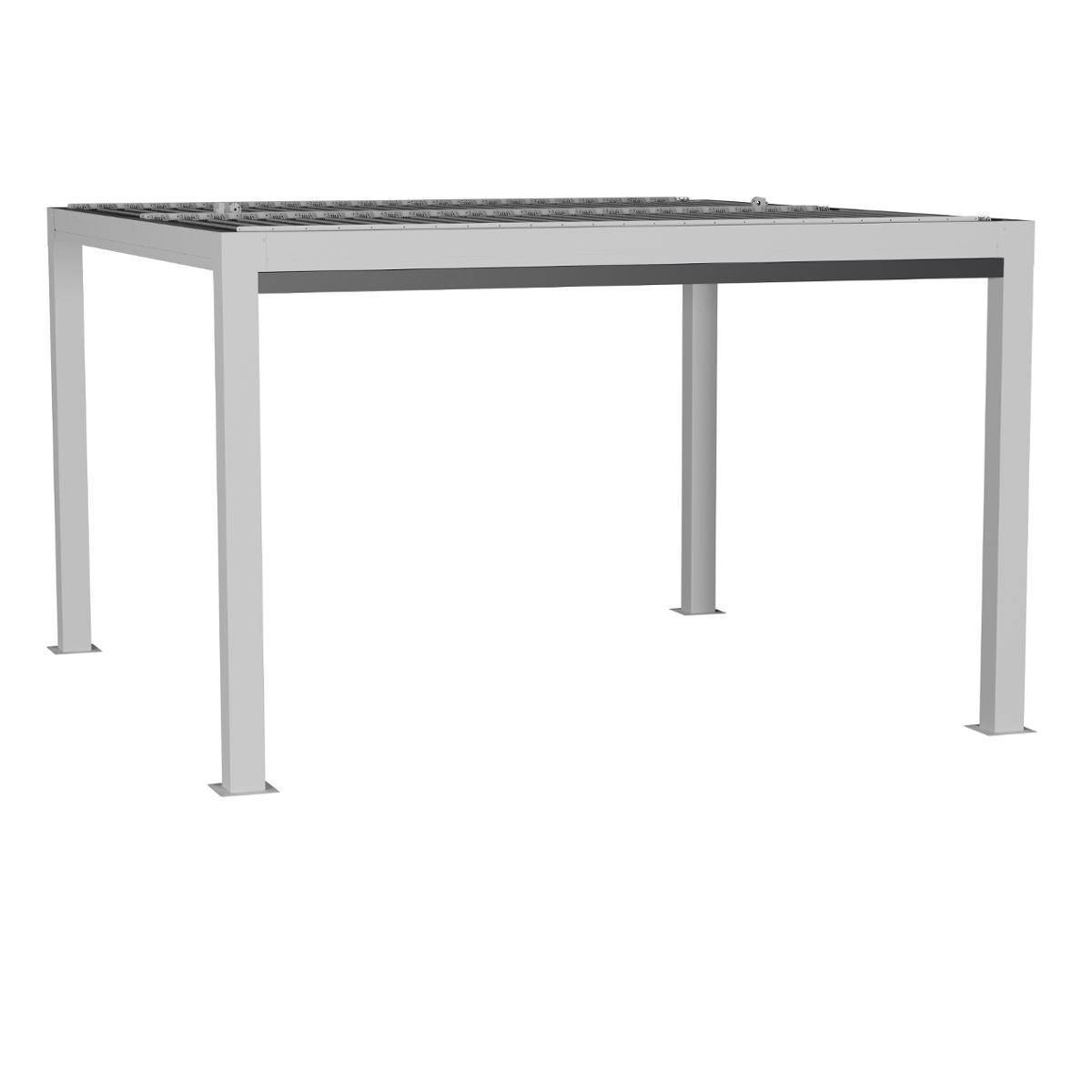 Hesperide - Rails de rideaux et moustiquaires pour pergola bioclimatique "Majaé" 3,6x3,6m Hespéride - Image 2