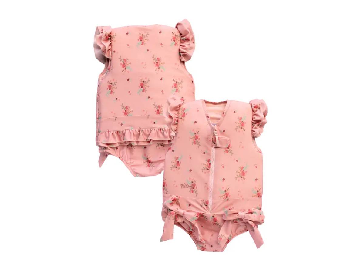 Plouf - Maillot de bain flottant fille Fleurette Taille 6 - Plouf