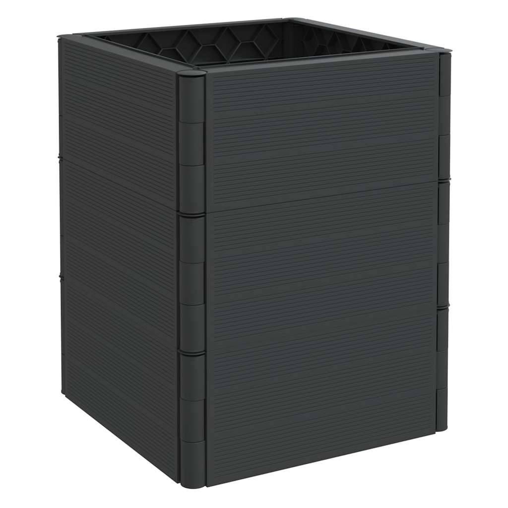Jardinière | Pot de fleurs | Cache-pot | Bac à fleurs anthracite PP - Image 4